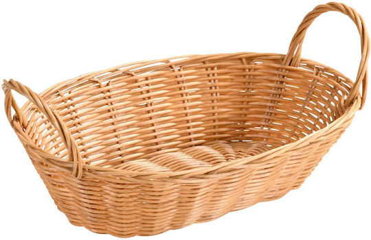 Kesper Καλάθι Ψωμιού Πλαστικό Μπεζ 29x18cm
