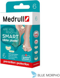 Medrull Hydrocolloid Blister Mix Small & Medium 6 Plasters 20x60mm+41x62mm