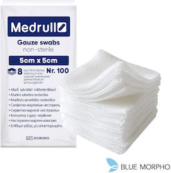 Medrull Nicht Sterile Medizinische Gaze Tupfer 100 X 5cmx5cm