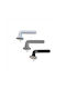 Import Hellas 9052 Furniture Knob Plastic Grey 9999-9052