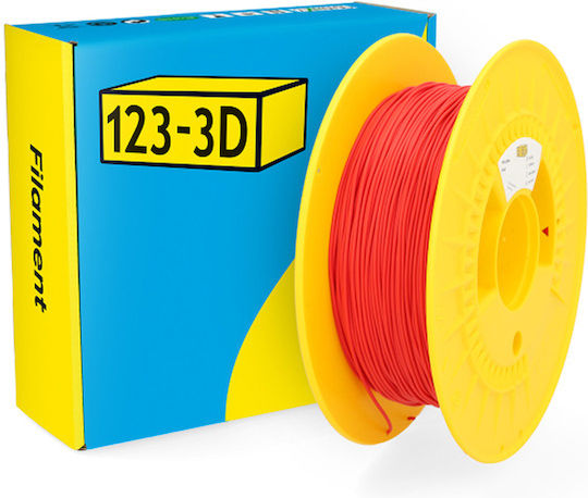 TPU 3D Printer Filament 1.75mm Red 0.5kg DHM00173