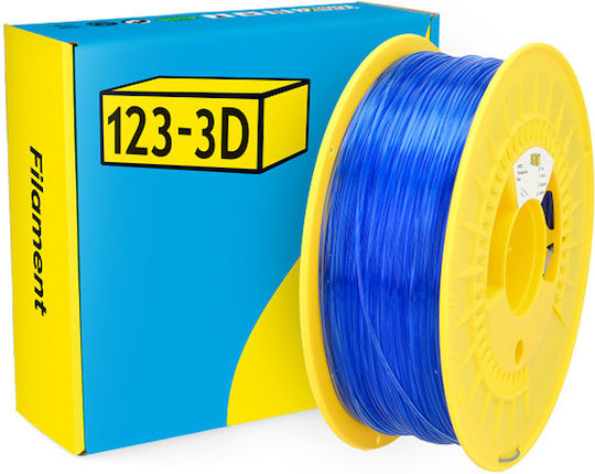 Filament Pentru Imprimante 3D PETG 1.75mm Albastru 1kg