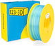 PLA 3D Printer Filament 1.75mm Blue Green Grey 1kg DHM00117