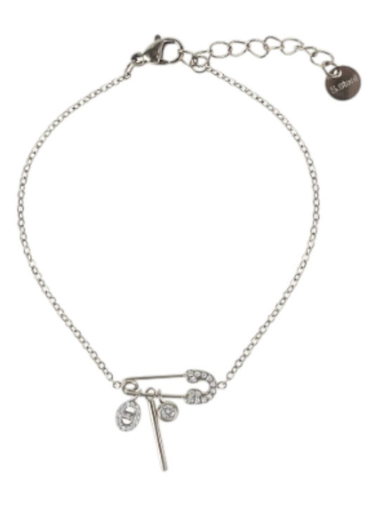 Bag to Bag Damentäuberarmband aus Leder YL-SL0062-SILBER