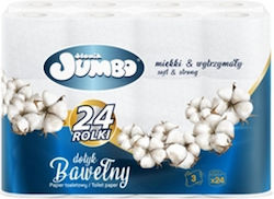 Jumbo Toilettenpapier 24 Rollen 3 Lagen