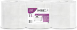 Jumbo Toilettenpapier 6 Verpackungsrollen 2 Lagen