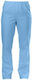 Anta Uniforms Unisex Medical Pants Burgundy from Cotton and Polyester