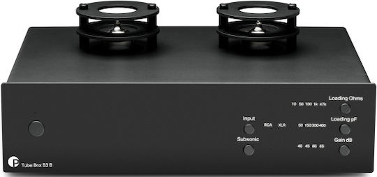 Pro-Ject Audio Tube Box S3 B Μαύρο