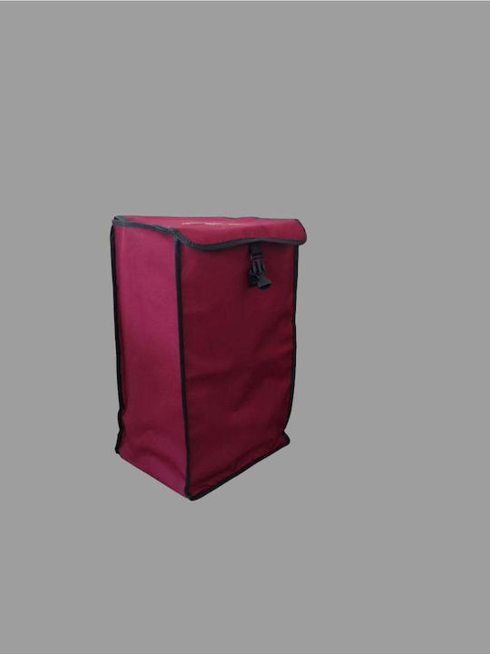Stewehome Τσάντα Καρότσι Αγοράς Μπορντό 55x35x25 Cm