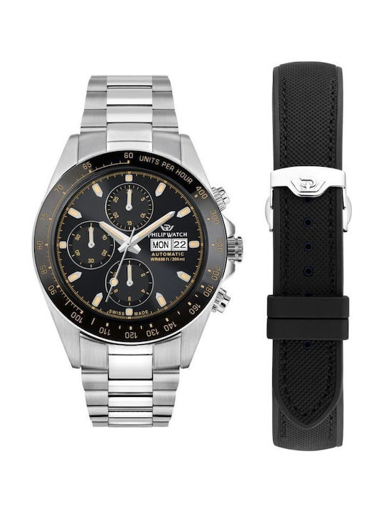 Philip Watch Caribe Ceas Bărbați 42mm Baterie N...