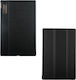 Volte-tel Калъф Lenovo Yoga Tab Plus Tb520 12.7in Кожен Book Slim Капак Стойка Черен 5205308423857