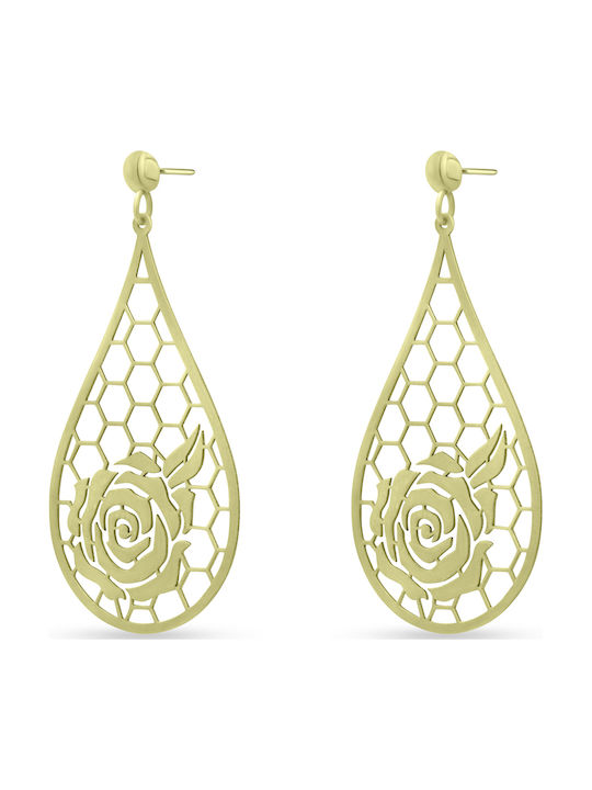 Ortaxidis Dangle Earrings Made of 14K Gold