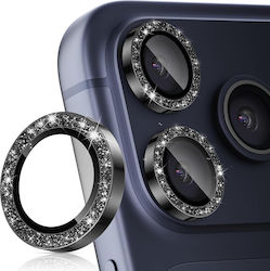 Orso Lens Camera Tempered Glass Black Glitter Iphone 17 Pro/17 Pro Max Orso Lens Camera Tempered Glass Black Glitter Iphone 17 Pro/17 Pro Max