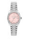 Lucien Rochat Womens Watch 31mm Battery With Pink Metal Bracelet