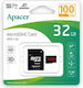 Apacer R100 SDHC 32GB U1 V10 UHS-I 100MB/s