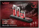 Vgr Κουρευτική Μηχανή Stepless Pro 3in1 Red V00...