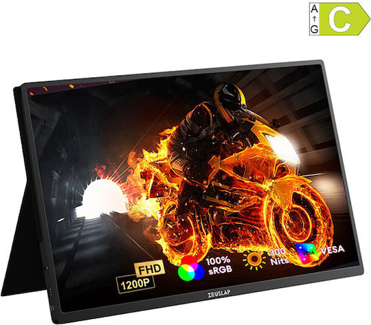 Zeuslap P16 Plus IPS Portable Monitor 16" FHD 1920x1200 180Hz with 3ms Response Time GTG