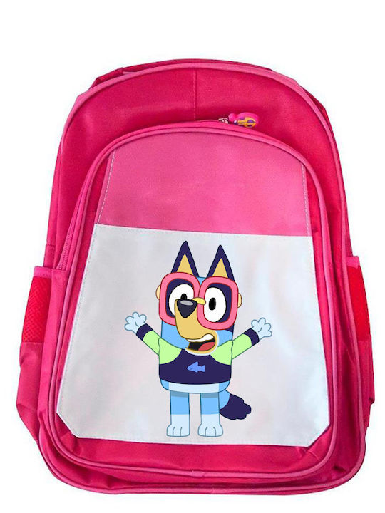 Kinder Schulranzen Bluey Rosa 41x30x15cm