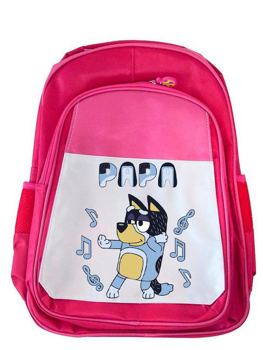 Kinder Schulranzen Bluey Rosa 41x30x15cm