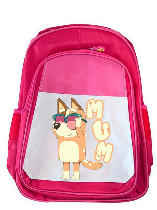 Kinder Schulranzen Bluey Rosa 41x30x15cm