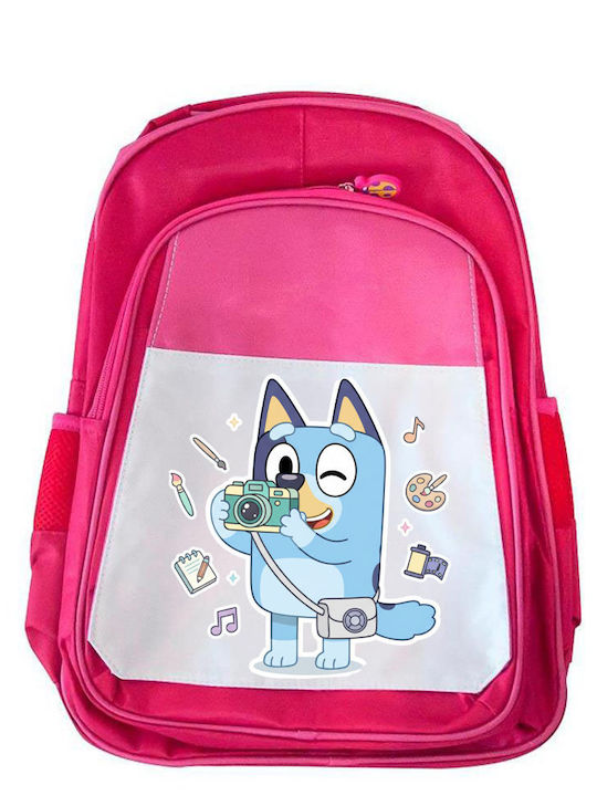 Kinder Schulranzen Bluey Rosa 41x30x15cm