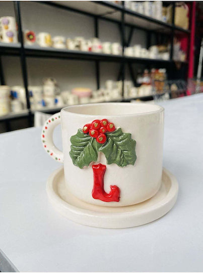 SteweHome Christmas Ceramic Mug 135ml