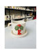SteweHome Christmas Ceramic Red Mug 135ml