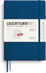 Leuchtturm1917 Agendă A5 2027 Albastră Leuchtturm1917 Agendă A5 2027 Albastră