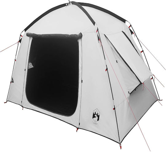 vidaXL Summer Camping Tent White 210x210x138cm