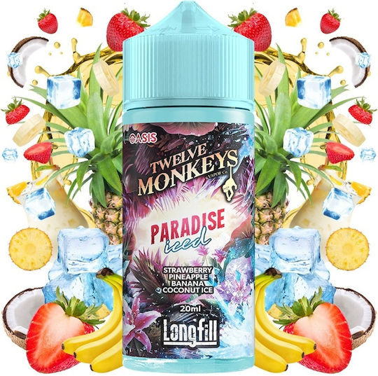 Twelve Monkeys Flavor Shot Oasis 20ml/120ml 1 Stück Oasis Paradise Iced