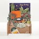 Alljoy Design 3D Pop Up Vintage Geburtstag Grußkarte