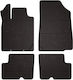 Rubber Car Mats Dacia Duster I Suv Pre-facelift 2010-2013 Black Fitted