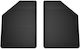 Front Rubber Car Mats Universal Lancia Voyager Minivan 2008-2016