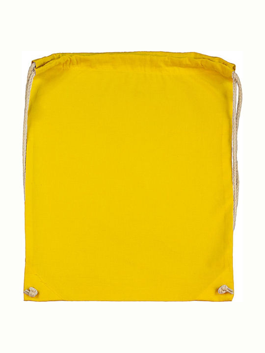 Jassz Детска Чанта Мешка Жълта 46.5x37см