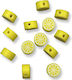 Beads Lemon Fimo 10x5mm Hole 1.5mm Quantity 50 Pieces 50 pcs