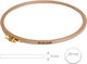 Wooden Embroidery Hoop Screw 25 Cm