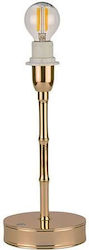 Βάση Φωτιστικού Επαναφορτιζόμενη Bamboo Matt Gold Addison Ross 11x25 Cm