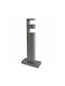 Genkovski Silver Wall Curtain Rail Base