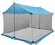 vidaXL Camping Tent Blue 340x260x220cm