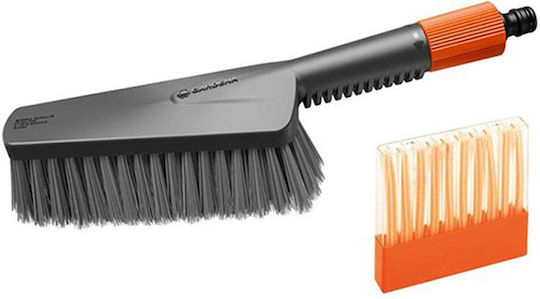 Βούρτσα Πλυσίματος Χειρός Gardena Cleansystem Black Orange 18861-34