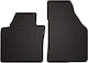Rubber Car Mats Volkswagen Touran I 2fl Minivan 1st Row 2010 Black Fitted