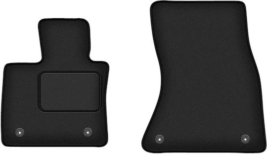 Front Car Mats Bmw X6 F16 Suv 2014-2020 Black