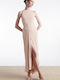 Sommer Maxi Abendkleid Rosa