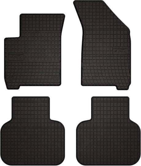 Rubber Car Mats Fiat Freemont Crossover 2011-2016 Black Fitted
