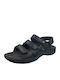 Leather Women's Anatomic Black Sandals