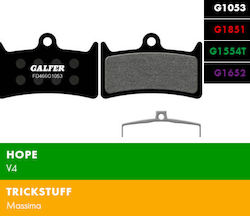 Τακάκια Ποδηλάτου Galfer Bike Fd466g1053 Performance Brake Pad