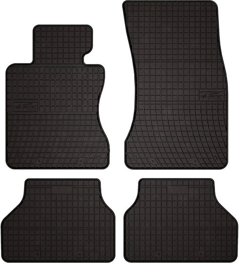 Gummifußmatten Für Bmw 5 E61 Kombi Touring 2003-2010 Schwarz Passgenau