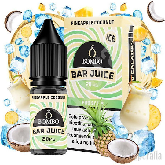 Bombo Έτοιμο Υγρό Αναπλήρωσης Pineapple Coconut 20mg 10ml
