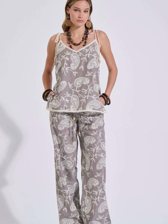 Bill Cost Women's High Rise Pantaloons with Rub...