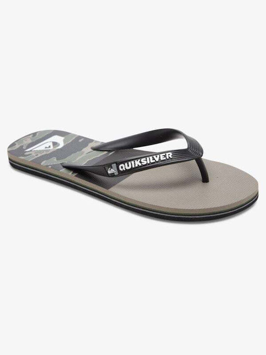 Quiksilver Molokai Panel Ανδρικά Flip Flops Μαύρα